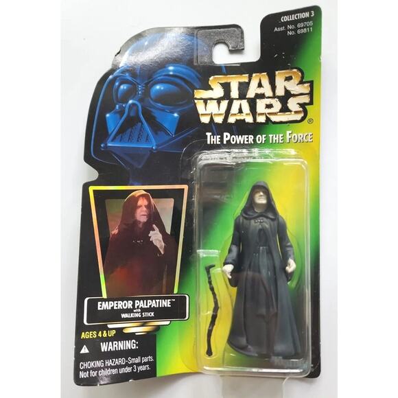 Star Wars Emperor Palpatine 1996 Kenner The Power of the Force SW6 - Picture 2 of 4